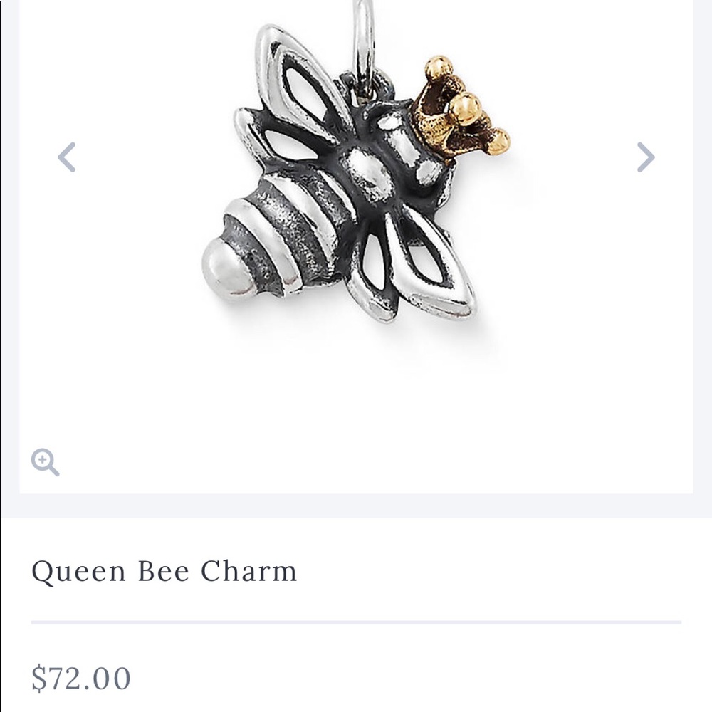 James Avery Queen Bee Charm